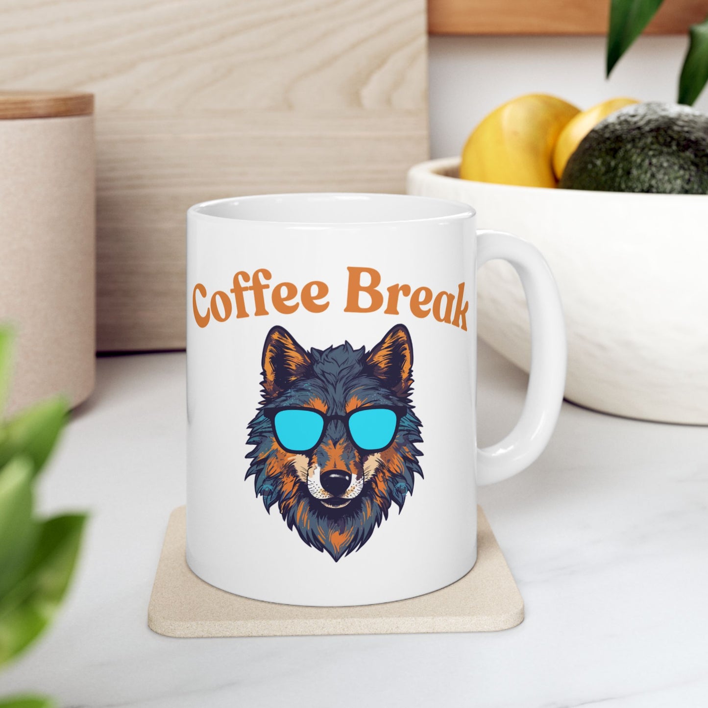 Funny Cat Coffee Mug, Cute Pet Lover Gift, Ceramic Cup for Home and Office, Fun Coffee Break Decor, Birthday or Holiday Mug