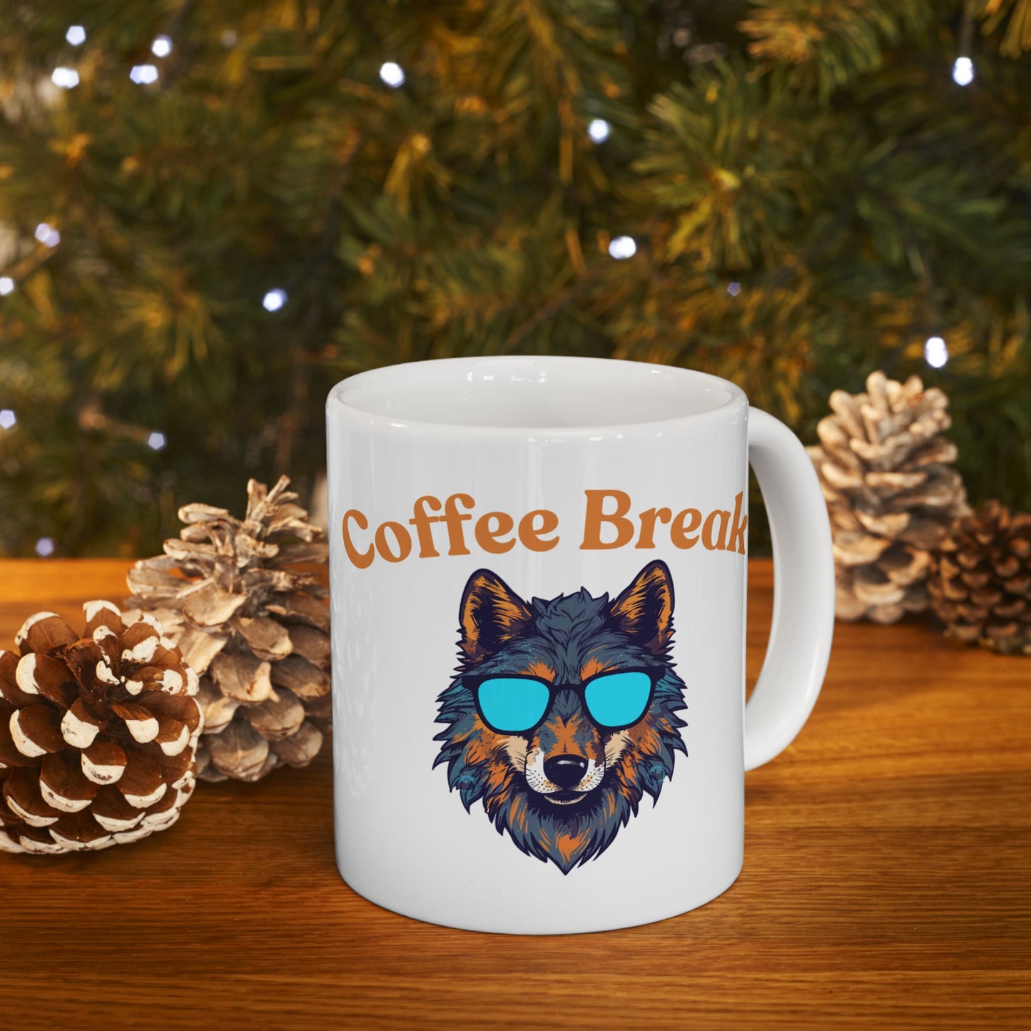 Funny Cat Coffee Mug, Cute Pet Lover Gift, Ceramic Cup for Home and Office, Fun Coffee Break Decor, Birthday or Holiday Mug
