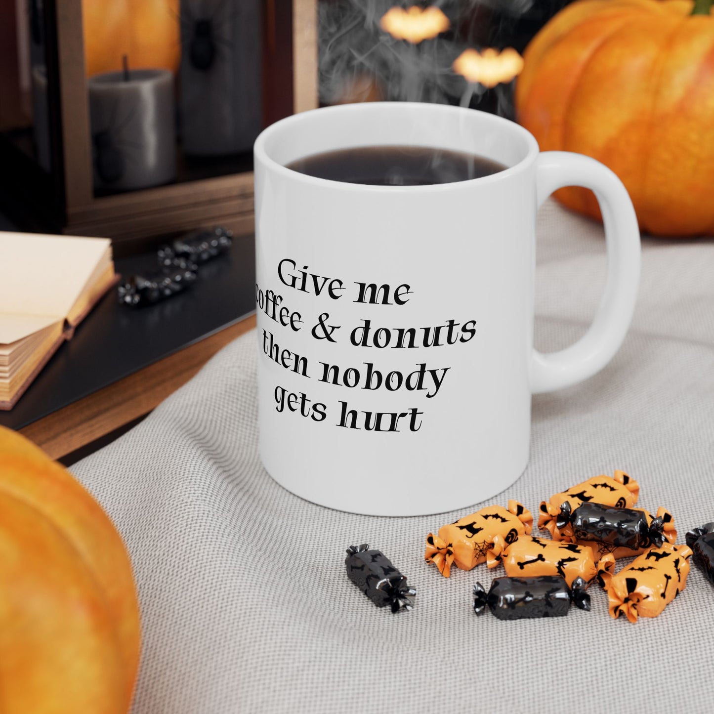 Coffee Time Raccoon Mug, Funny Gift for Animal Lovers, Tea Cup, Unique Office Mug, Cute Kitchen Decor, Birthday Gift Idea