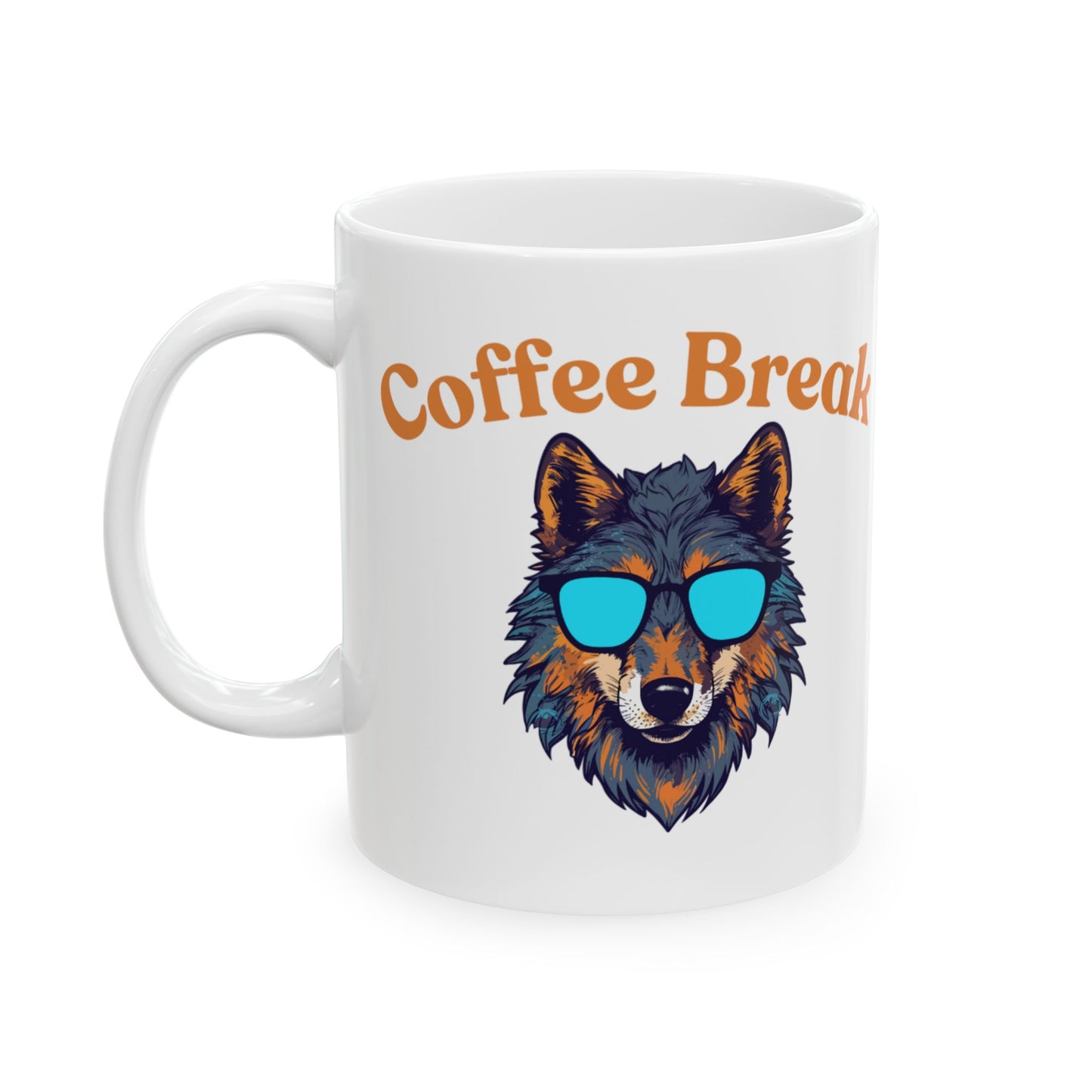 Funny Cat Coffee Mug, Cute Pet Lover Gift, Ceramic Cup for Home and Office, Fun Coffee Break Decor, Birthday or Holiday Mug