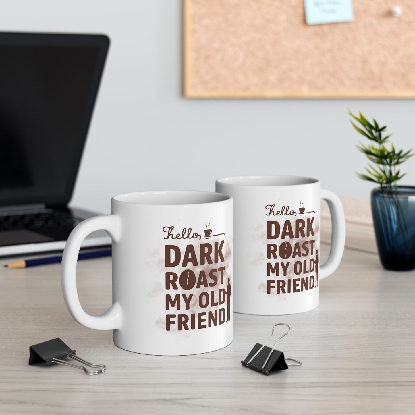 Dog Mom Friends Ceramic Mug — 'Dog Mom' Rustic Coffee Cup for Pet Lovers (11oz, 15oz)