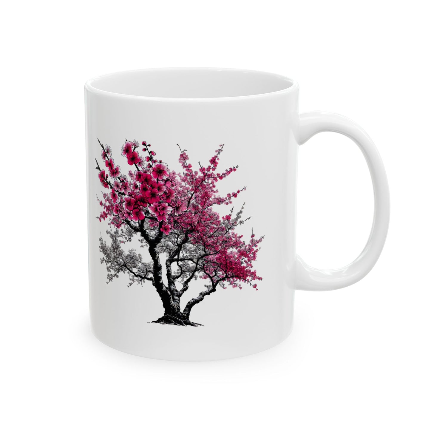 Inspirational Floral Ceramic Mug – "Be Patient, Your Season Will Bring Its Flowers" (11oz & 15oz)