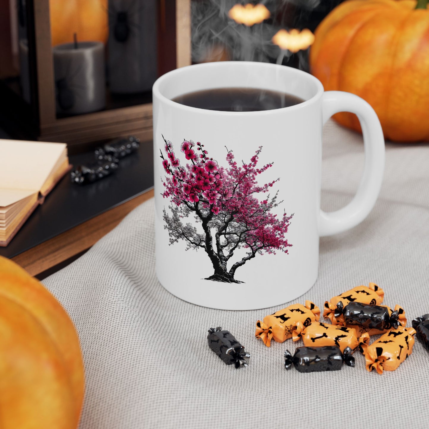 Inspirational Floral Ceramic Mug – "Be Patient, Your Season Will Bring Its Flowers" (11oz & 15oz)