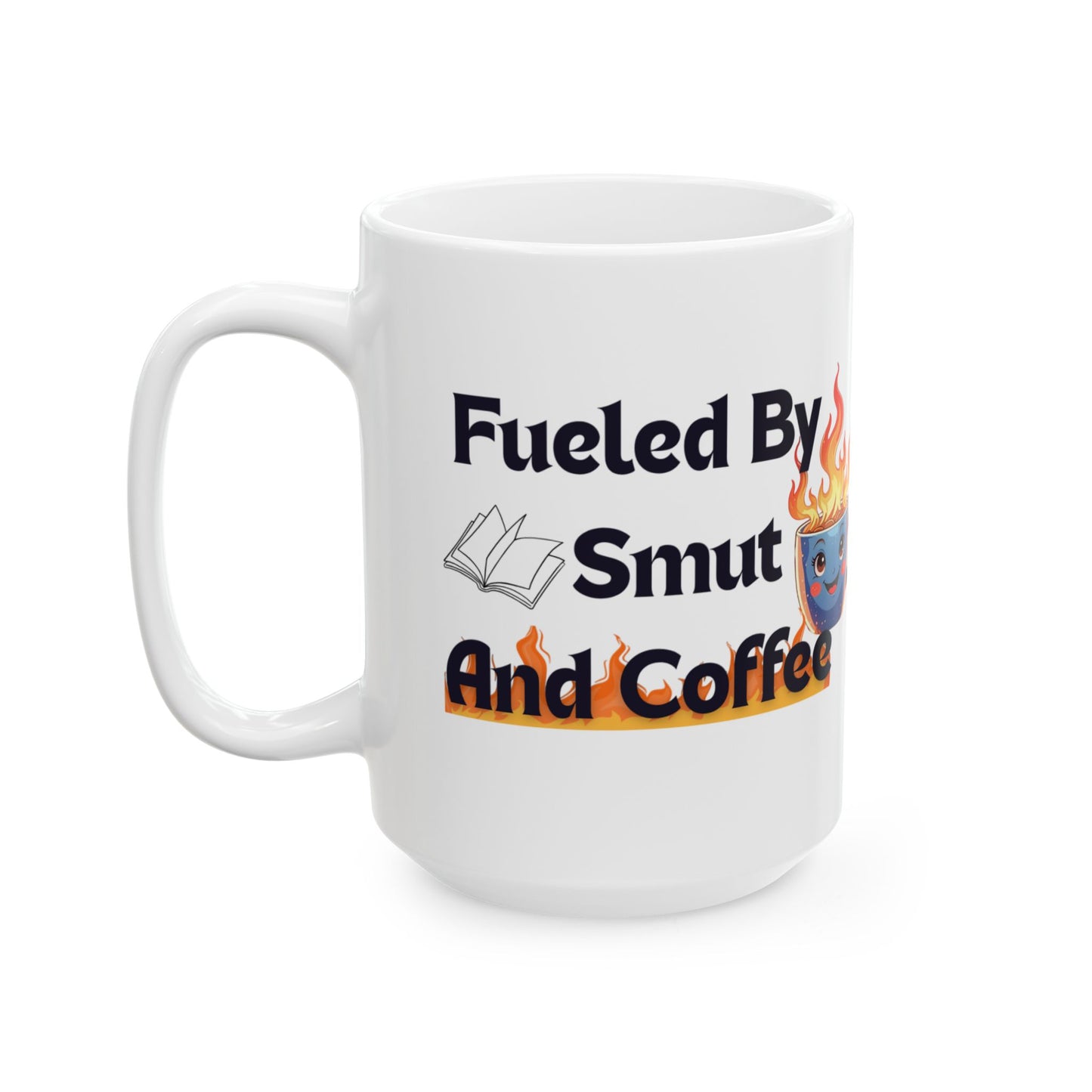Funny Ceramic Coffee Mug - Perfect Gift for Book Lovers, Hot Beverages, Office Humor, Tea Lovers, Unique Cup