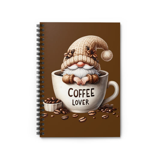 Cozy Coffee Lover Notebook - Perfect for Stationery Enthusiasts, Gift for Coffee Lovers, Daily Journaling, Cute Gnome Design, Creative [...]