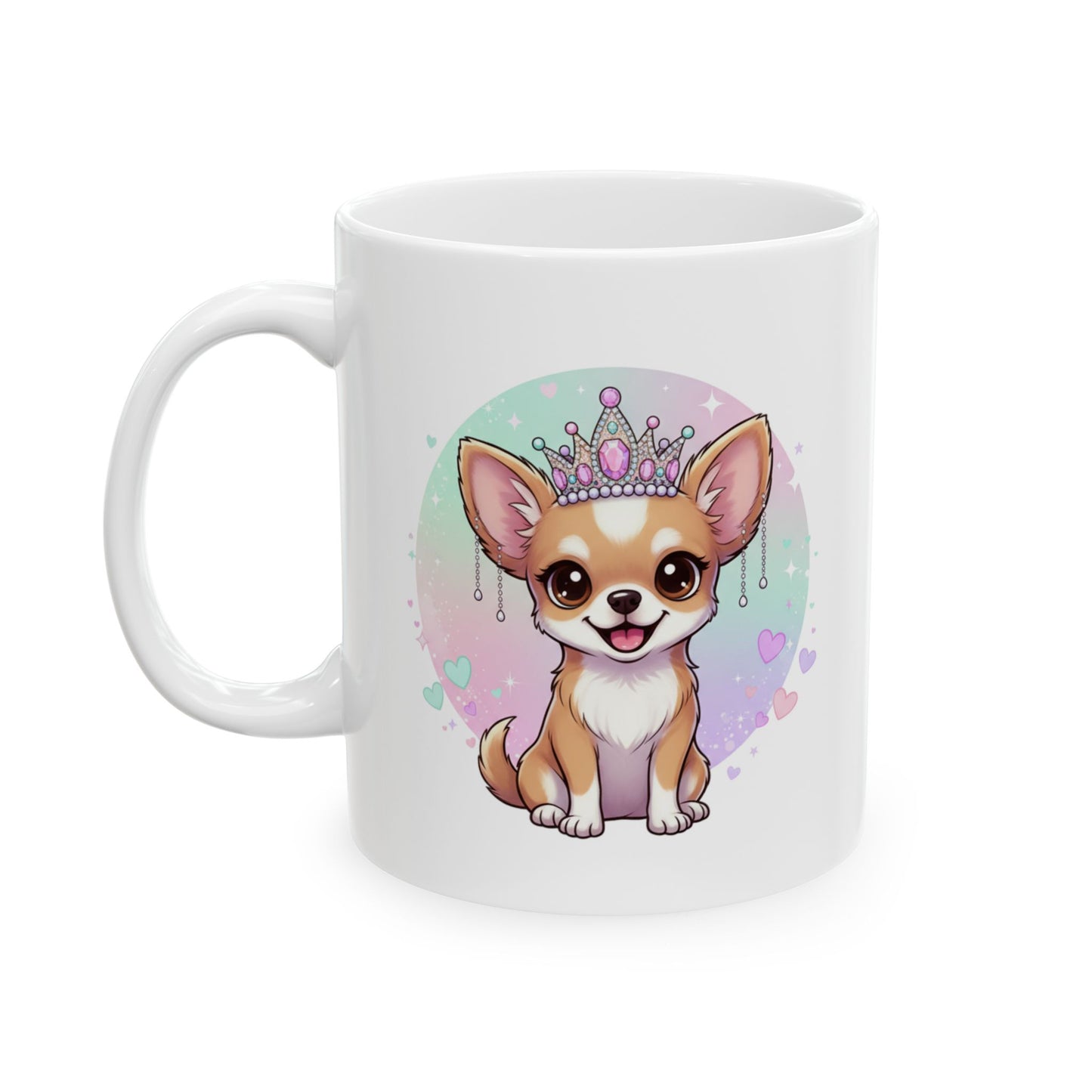 Cute Watercolor Chihuahua Coffee Mug — Pawfect Pup Gift (11oz & 15oz)
