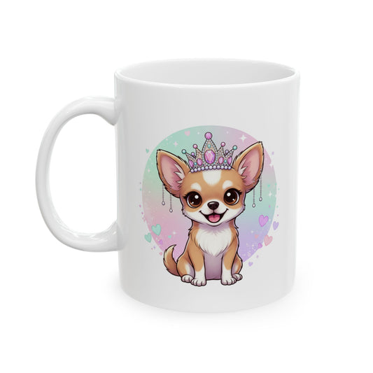 Cute Watercolor Chihuahua Coffee Mug — Pawfect Pup Gift (11oz & 15oz)