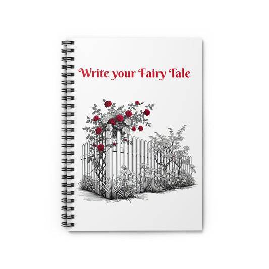 Red Roses Write your Fairytale Journal