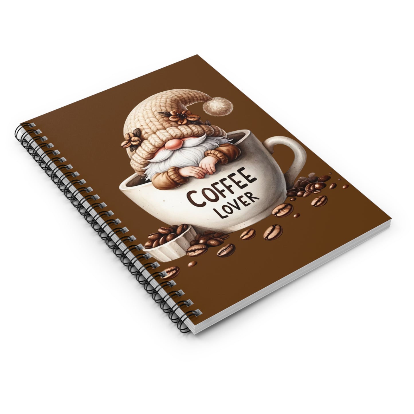 Cozy Coffee Lover Notebook - Perfect for Stationery Enthusiasts, Gift for Coffee Lovers, Daily Journaling, Cute Gnome Design, Creative [...]