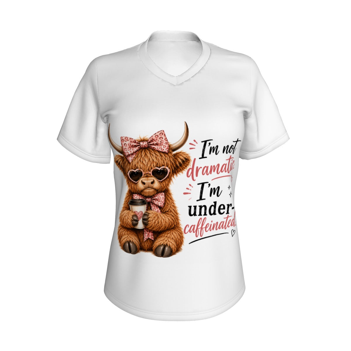 Women's Highland cow Graphic Tee