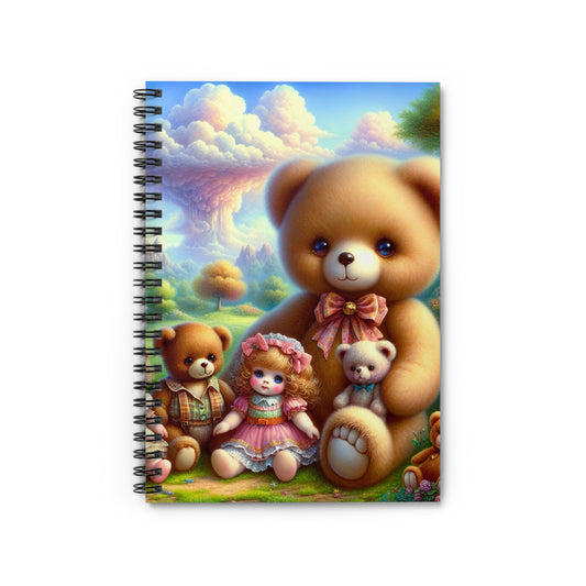 Cute Teddy Bear Journal