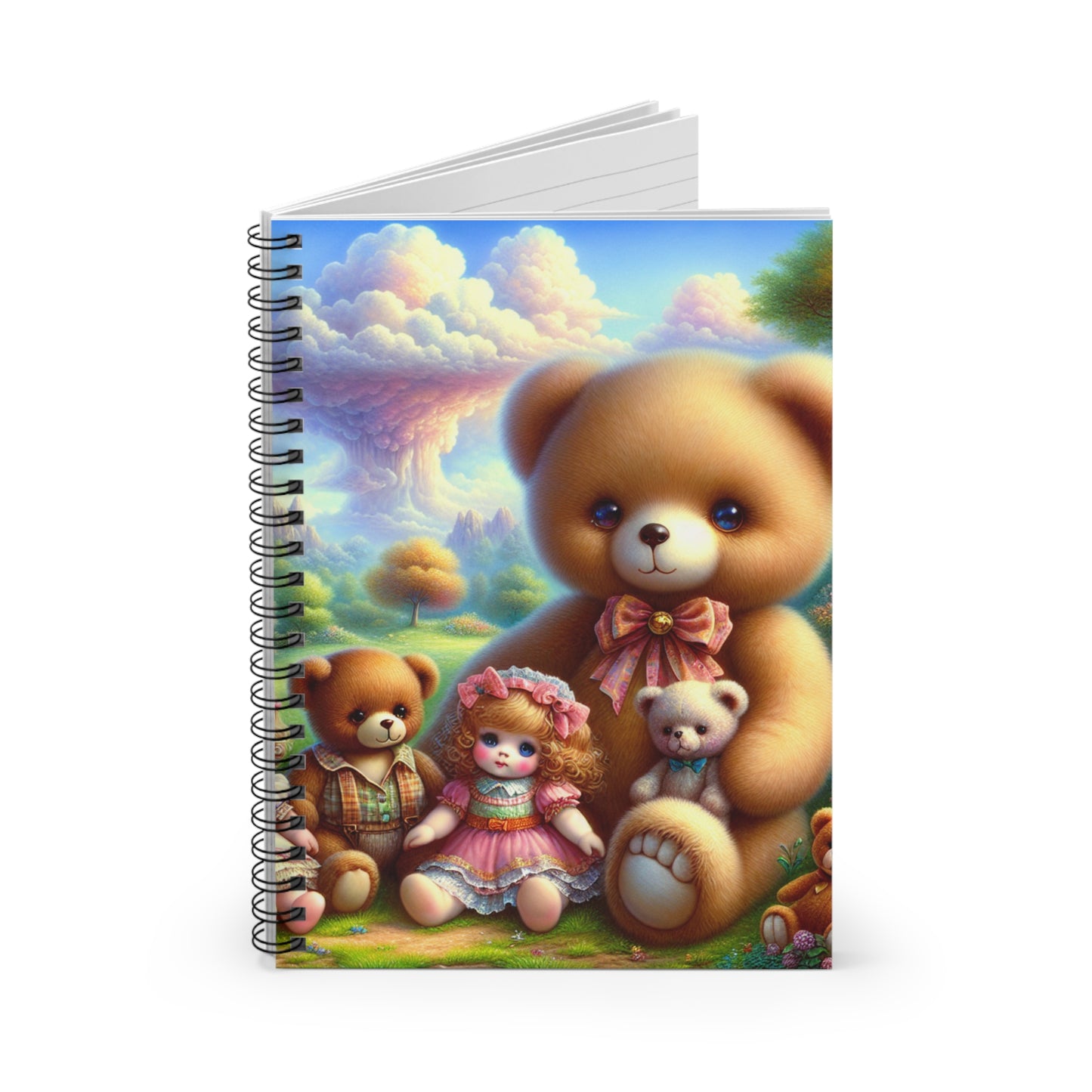 Cute Teddy Bear Journal